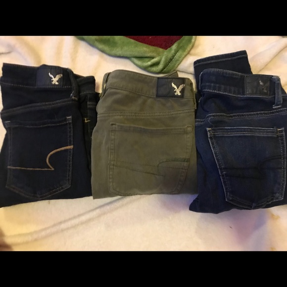 American Eagle Outfitters Denim - 3 pairs of American Eagle jeans bundle